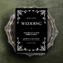 Search for vintage glam wedding invitations Geometric