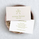Recherche de monogramme p cartes visite Moderne