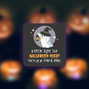 Recherche de nuit de halloween autocollants Fantôme kawaii