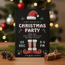 Search for black santa claus invitations Festive