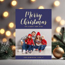Recherche de navy blue christmas vœux cartes Modern