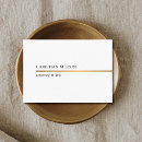 Search for plain chubby business cards Elegant