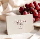 Search for ivory place cards Minimalist