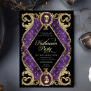 Search for foil halloween invitations Costumes and cocktails