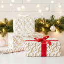 Recherche de or et blanc papier cadeau Pour eux