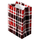 Search for flannel gift bags Plaid