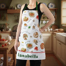 Search for pizza chef aprons Italian cuisine