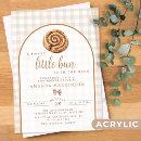 Search for bakery invitations Beige gingham