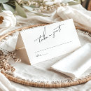 Search for handwritten wedding place cards Minimalist