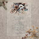 Search for pinecone wedding invitations Botanical