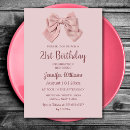 Search for elegant 21st birthday invitations Minimalist