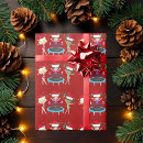Search for african american santa claus wrapping paper Red