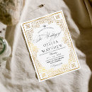 Search for art deco frame invitations Floral