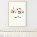 Search for car nursery posters Baby boy