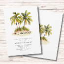 Search for hawaiian christmas invitations Palm tree