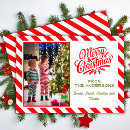 Search for merry candy cane christmas cards Vintage