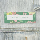 Search for unique name tags Floral