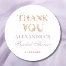 Search for roses bridal shower stickers Love is in bloom