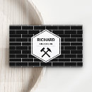 Search for bricklaying business cards Construction