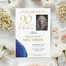 Search for 90 and fabulous invitations Elegant