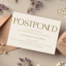 Recherche de changement de date de mariage invitations Annulé