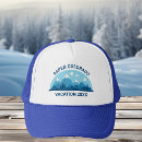 Recherche de ski trucker casquettes Voyage de ski