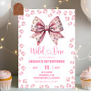 Search for pattern 1st birthday invitations Baby girl