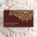 Recherche de henna mehndi cartes visite Floral