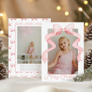 Search for pink ribbon christmas cards Coquette