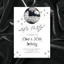 Search for black and white ball invitations Vintage