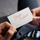 Recherche de typographie vintage cartes visite Simple