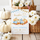 Search for pumpkin patch birthday invitations Orange