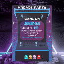 Search for video gamers invitations Gamer party