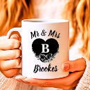 Search for monogram thank mugs Initial
