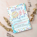 Search for colorful invitations Retro