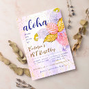 Search for kids luau invitations Beach party