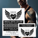 Recherche de tatouage de coeur cartes visite Tatoueur