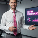 Search for hot pink glitter ties Chic