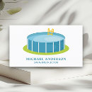 Search for swim lessons business cards Sports