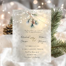 Search for pines invitations Bride