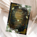 Recherche de garden quinceanera invitations Élégant