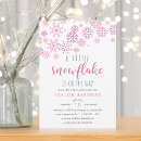 Recherche de a little snowflake baby shower invitations Mignon