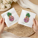 Recherche de ananas tropical serviettes Hibiscus