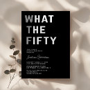 Search for humorous 50th birthday invitations Humour