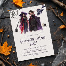Recherche de nuit de halloween invitations Eérie