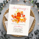 Search for tea shower invitations Calligraphy