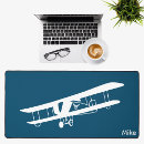 Search for airplane mousepads Blue