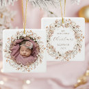Search for wildflowers ornaments Baby girl