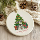 Search for schnauzer ornaments Miniature schnauzer christmas