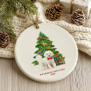 Search for bichon ornaments Bichon frise christmas
